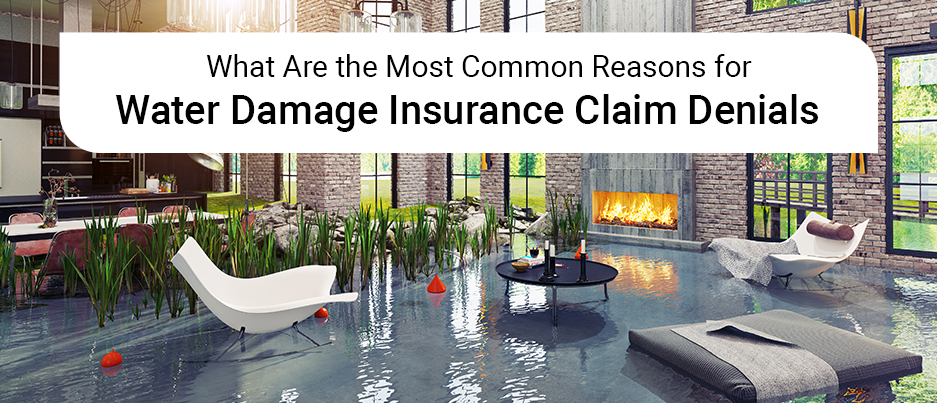 water damage insurance claim