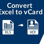 xls file to vcard