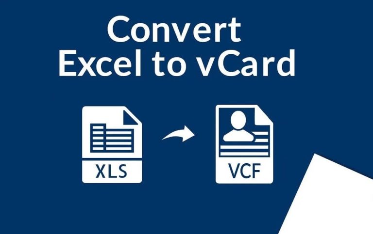 Strategies For Smoothly Transferring Email From XLS File To vCard VCF File