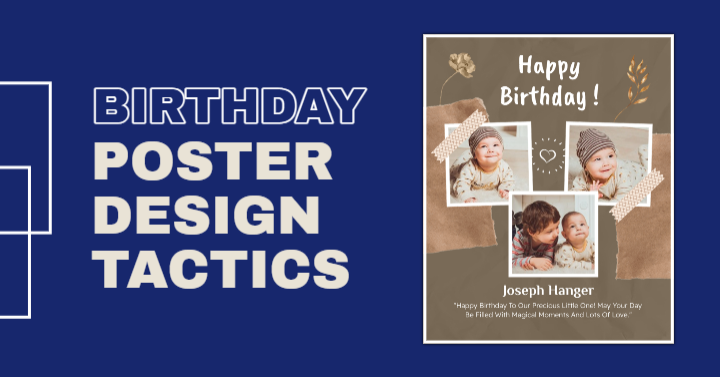birthday poster design tactics