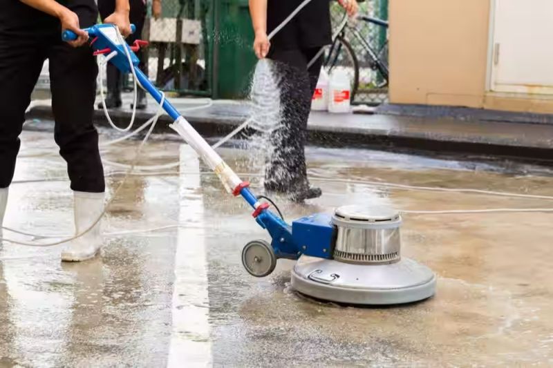 Granite Floor Polishing