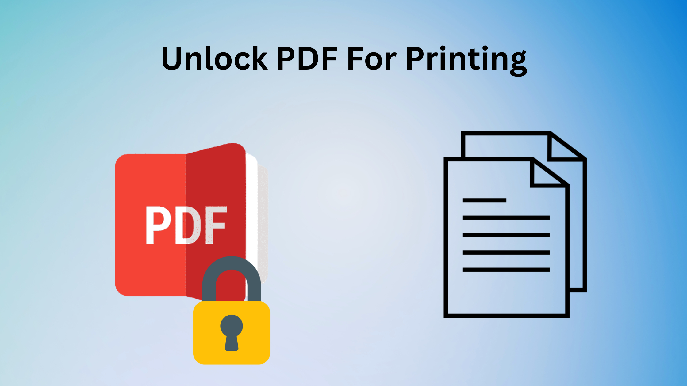 unlock pdf for printing