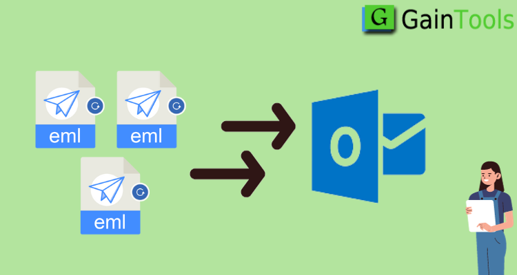 eml files into latest ms outlook