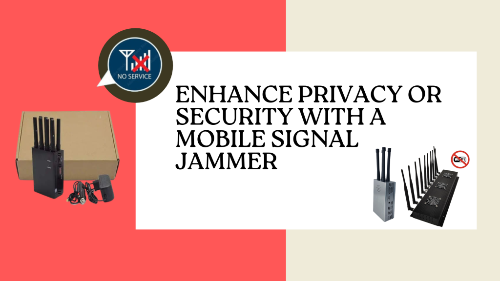 mobile signal jammer