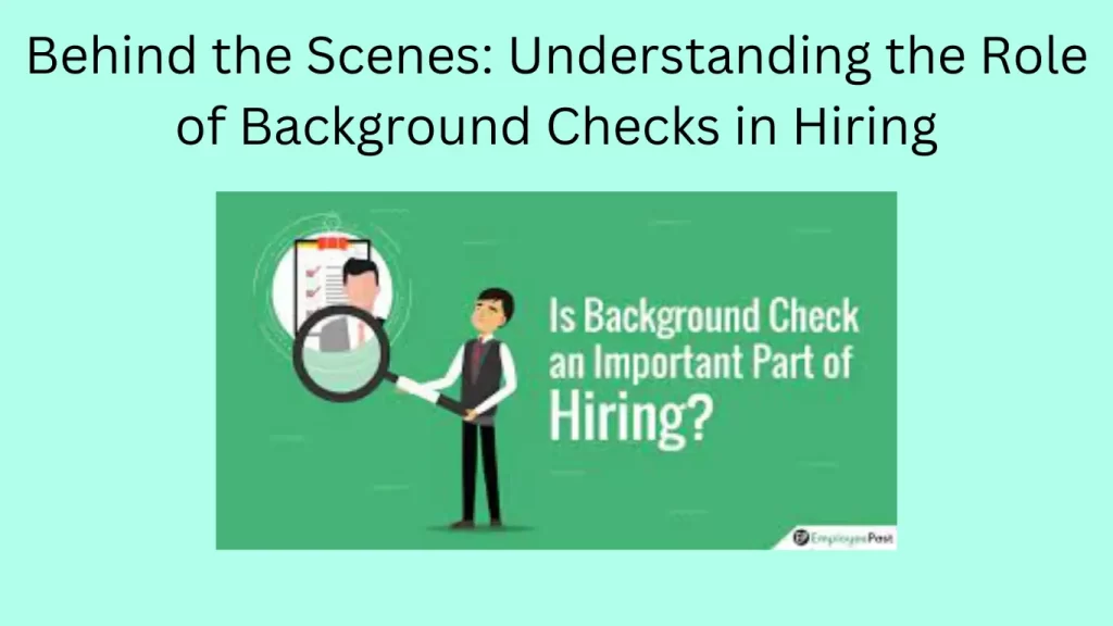 Background Checks in Hiring