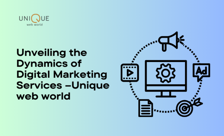 Unveiling the Dynamics of Digital Marketing Services –Unique web world