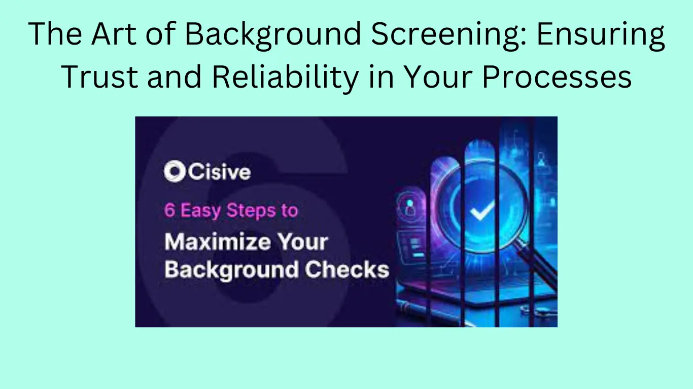 background screening