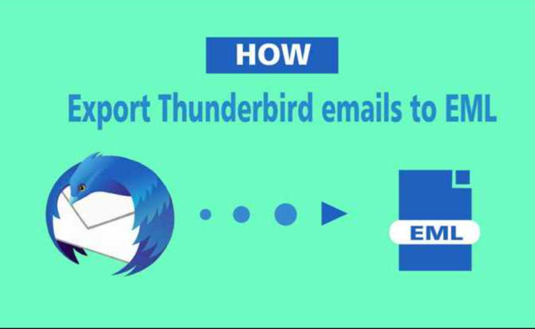 Export Thunderbird Emails to EML in Stepwise Guide