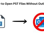 open pst files without outlook