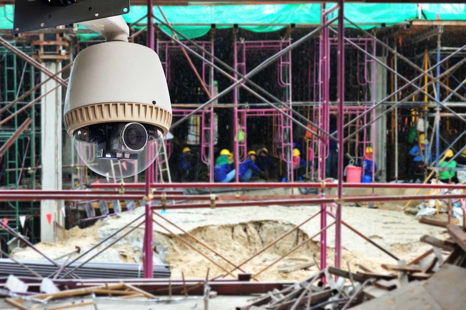 construction site security camera