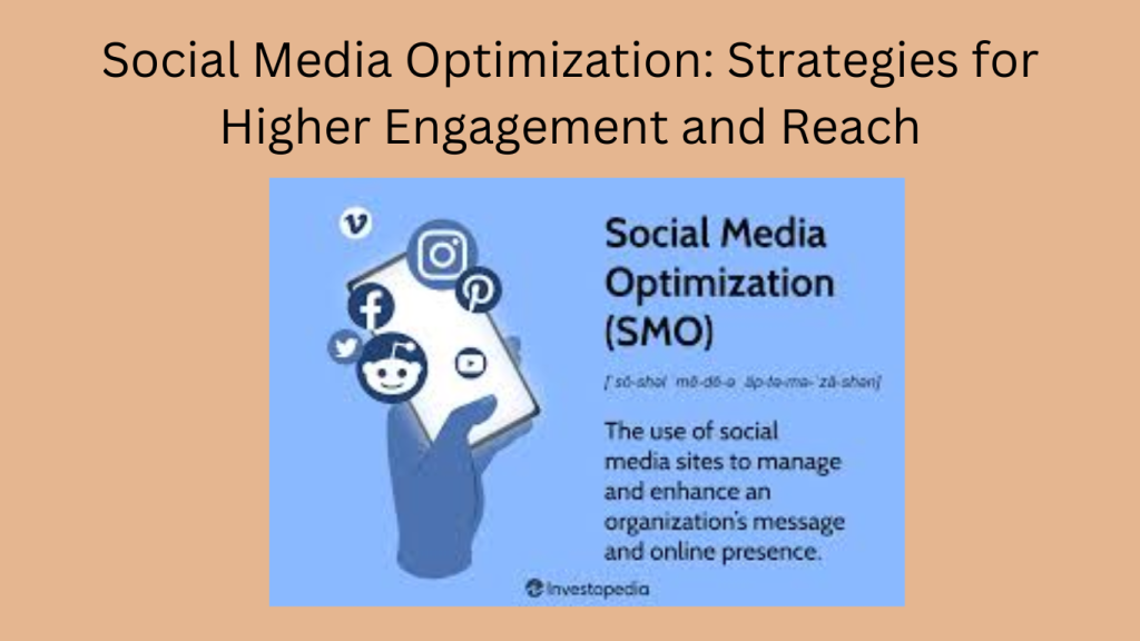 social media optimization