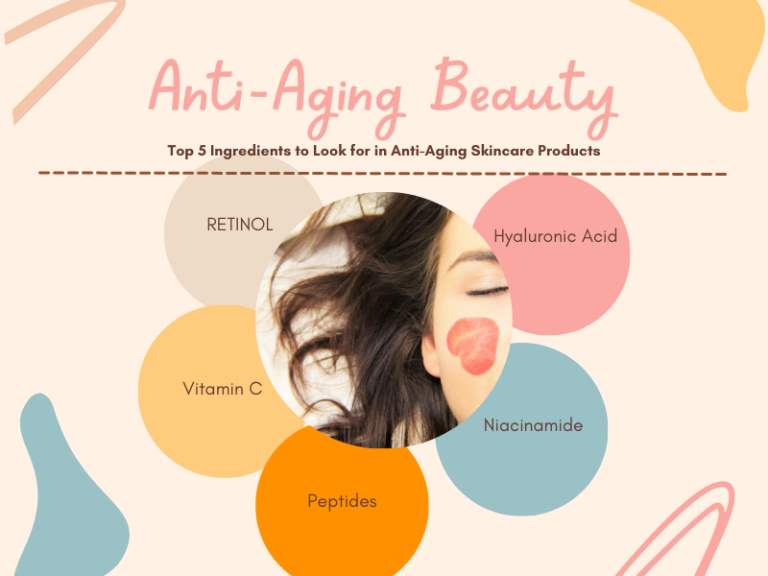 Top 5 Ingredients to Look for in Anti-Aging Skincare Products