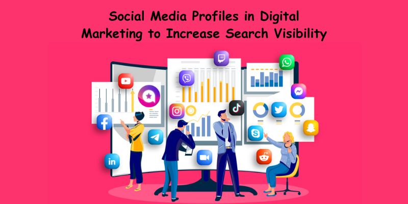 social media profiles