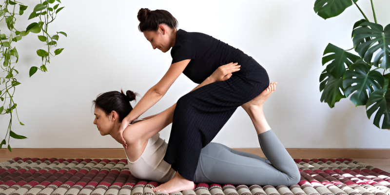 yoga and massage