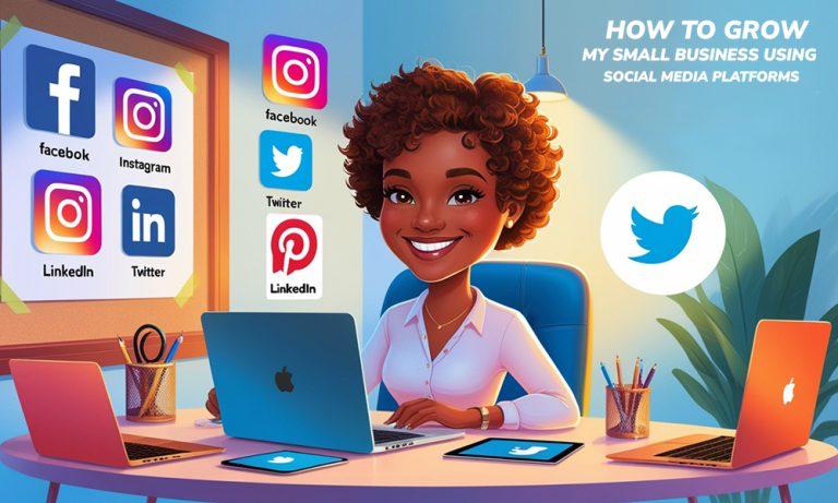 How to Grow My Small Business Using Social Media Platforms