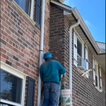early brick repair