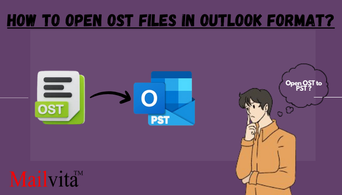 How To Open OST Files In Outlook Format?