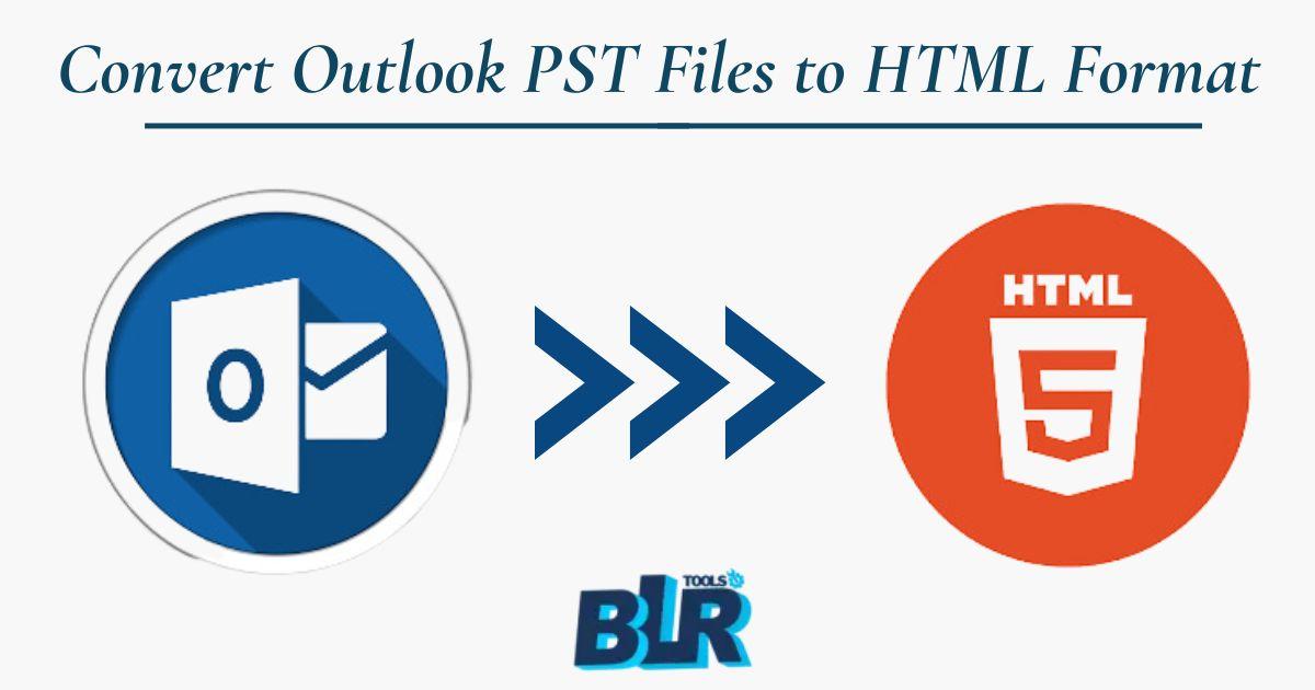 pst files to html