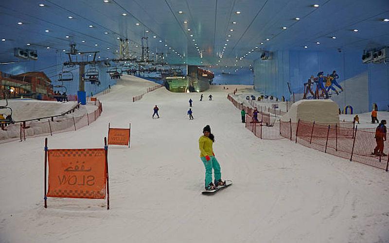 visiting ski dubai
