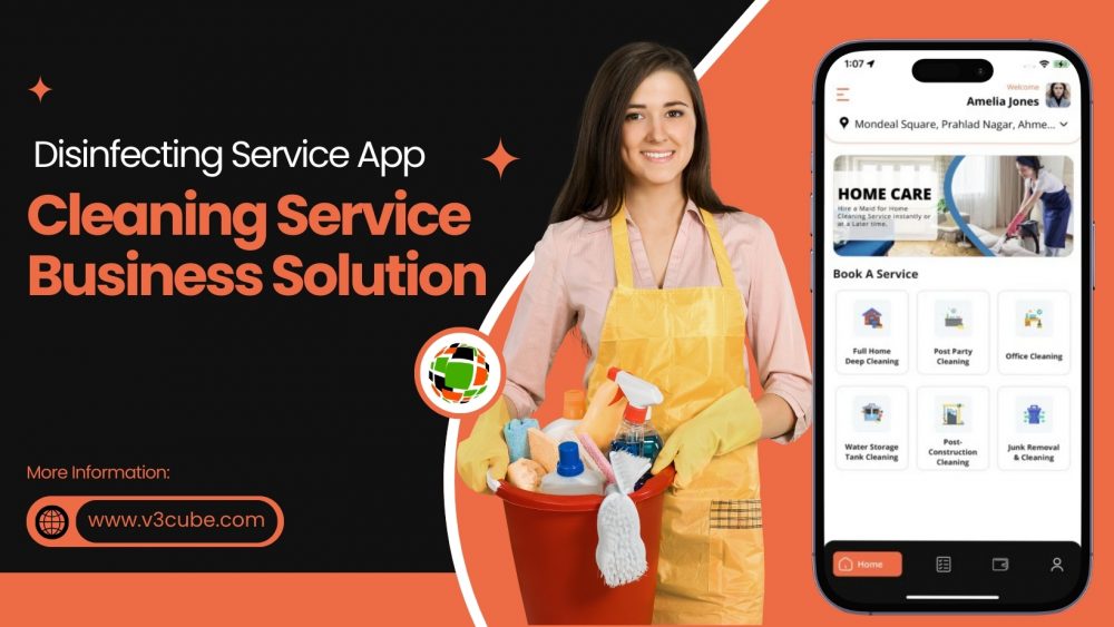 disinfectant cleaning service app