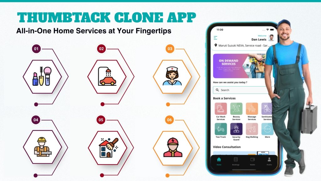 Thumbtack Clone App