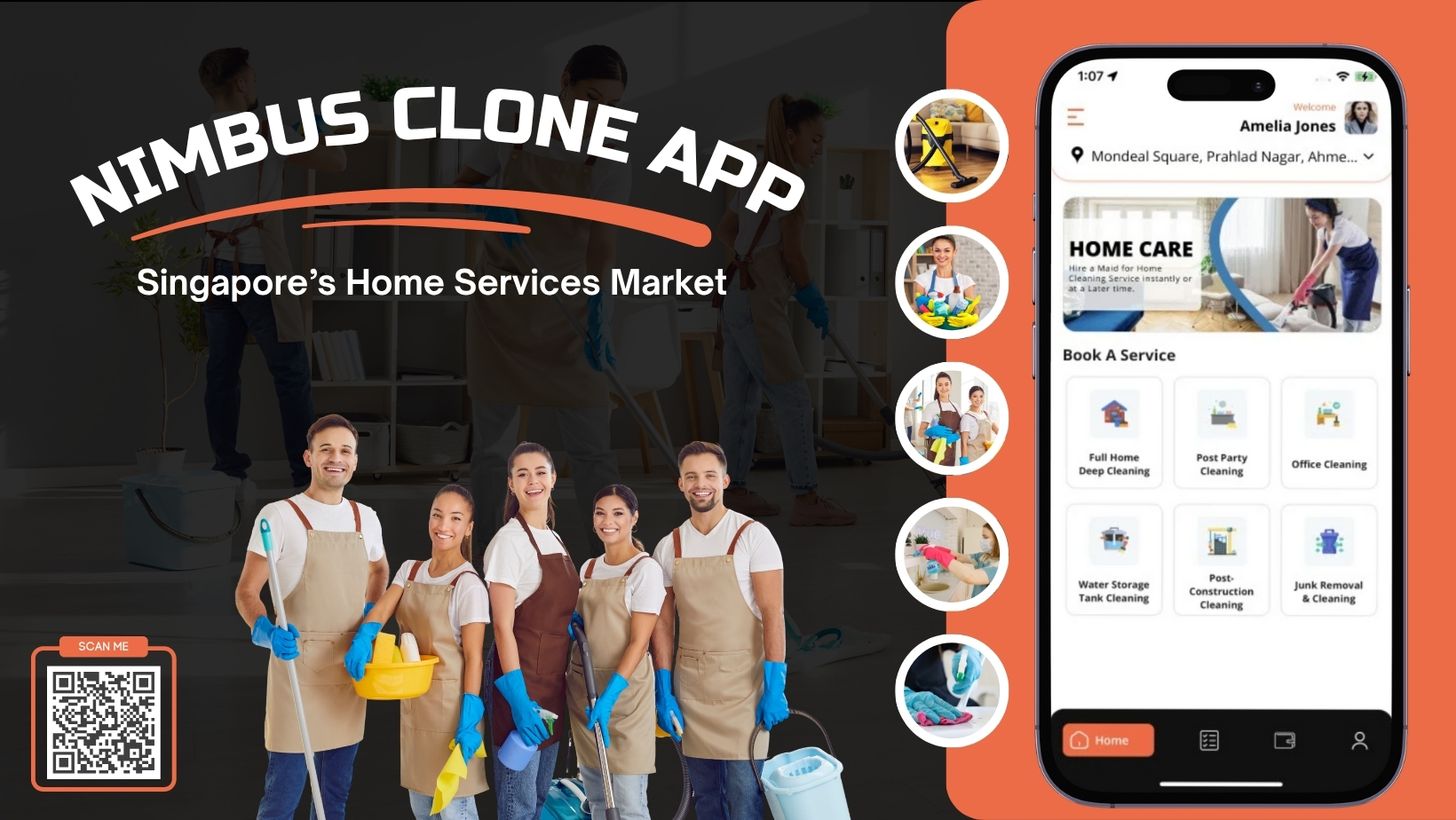 Nimbus Clone App