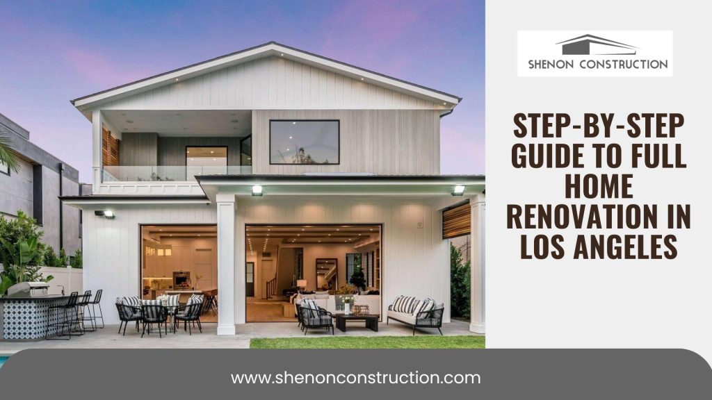 home renovation in los angeles