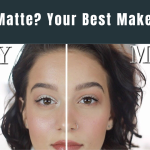 matte and dewy