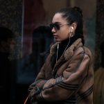 leather trench coat for the winter