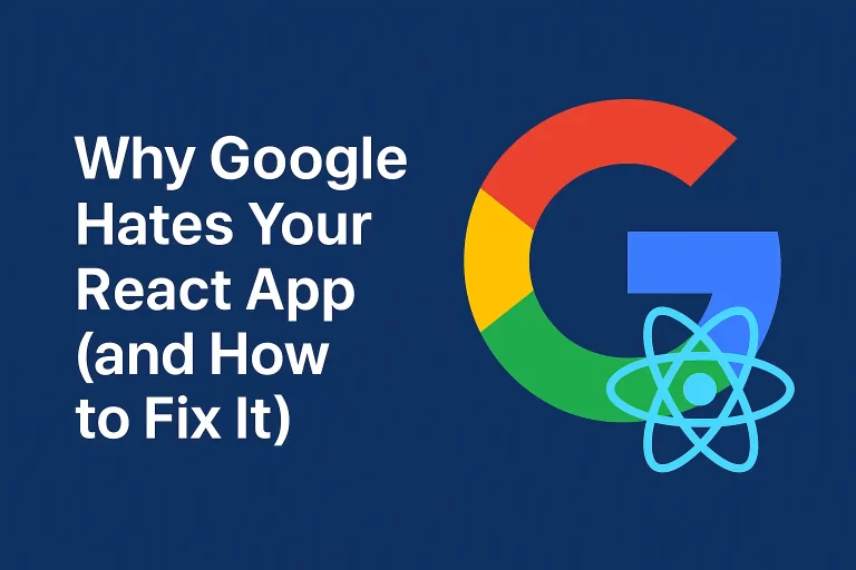 Why Google Hates Your React App (and How to Fix It)