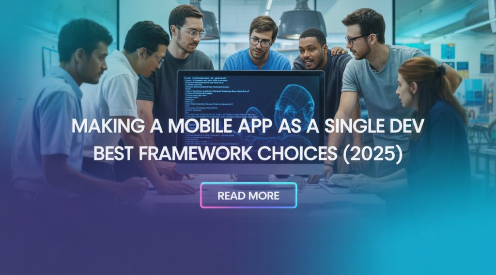 best framework for solo mobile app developers