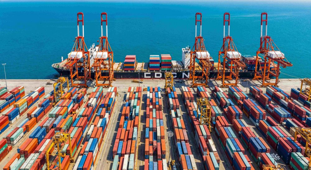 container-port-with-cargo-ship