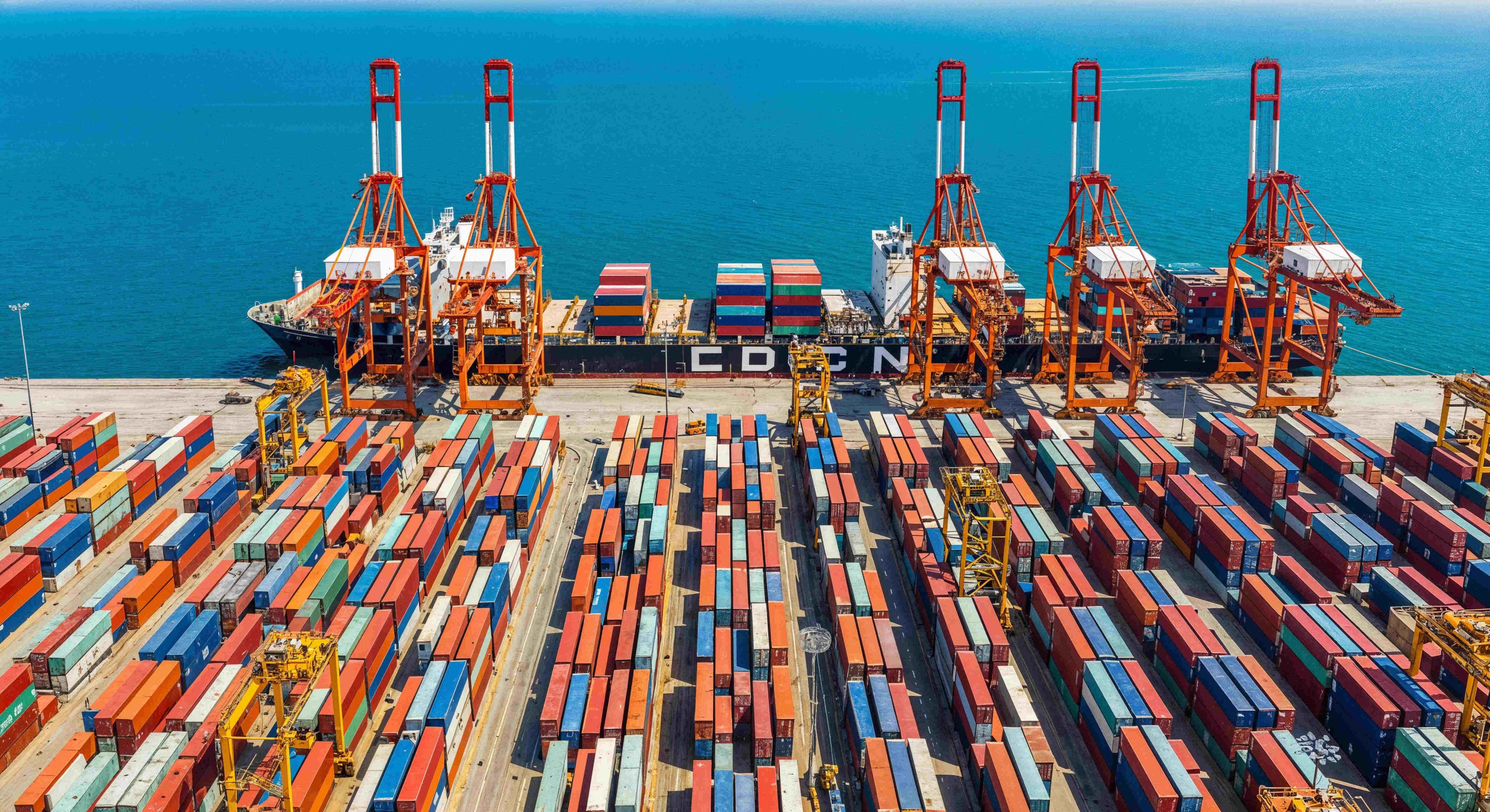 container-port-with-cargo-ship