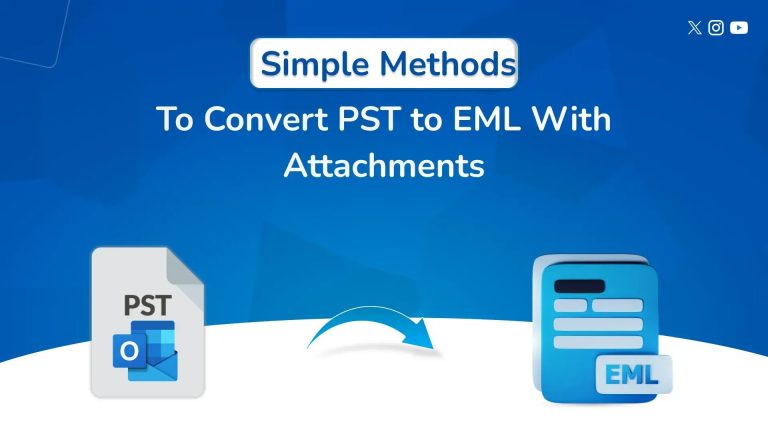 Simple Methods to Convert PST to EML With Attachments