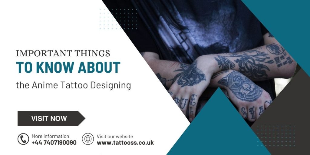 anime tattoo designing