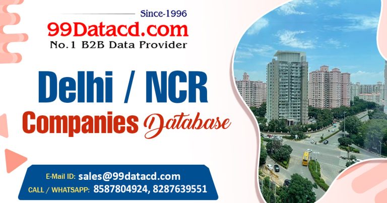 Boost Your Sales with a Verified List of Companies in Delhi NCR