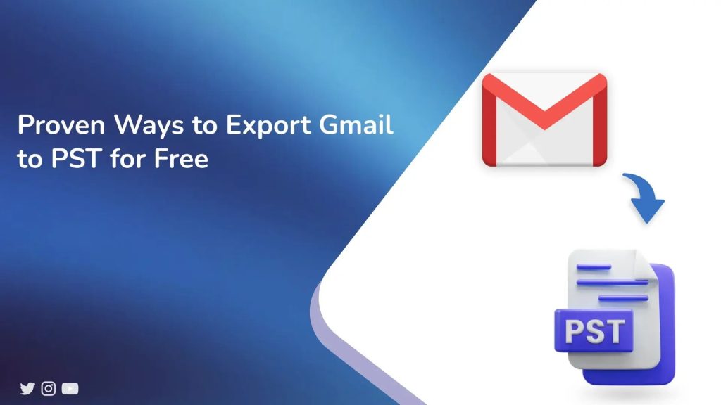 export gmail to pst