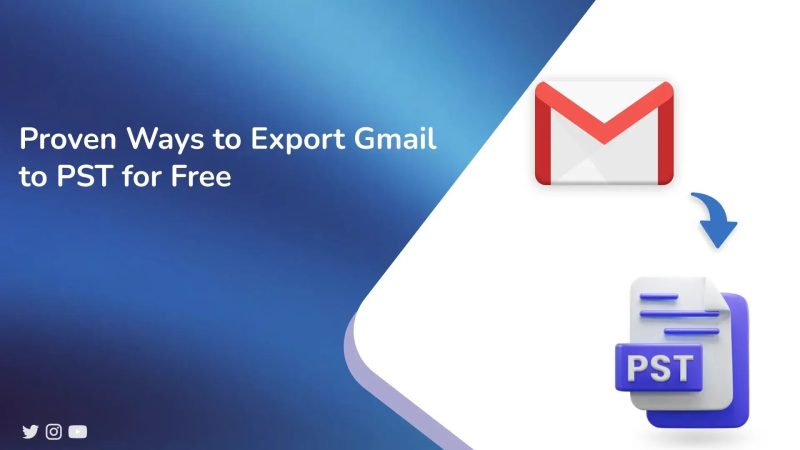 export gmail to pst