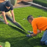artificial grass installation