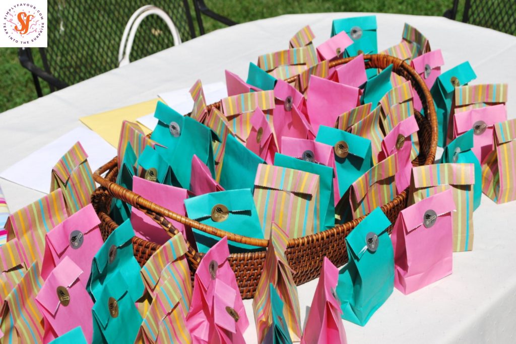 custom birthday party favors