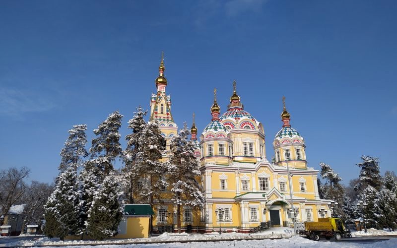 dubai to kazakhstan in winter