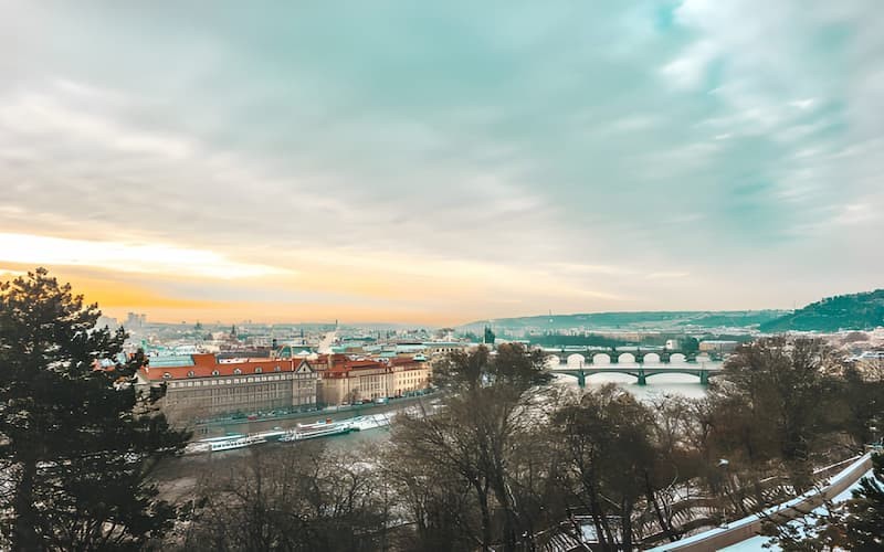 instagrammable winter spots prague