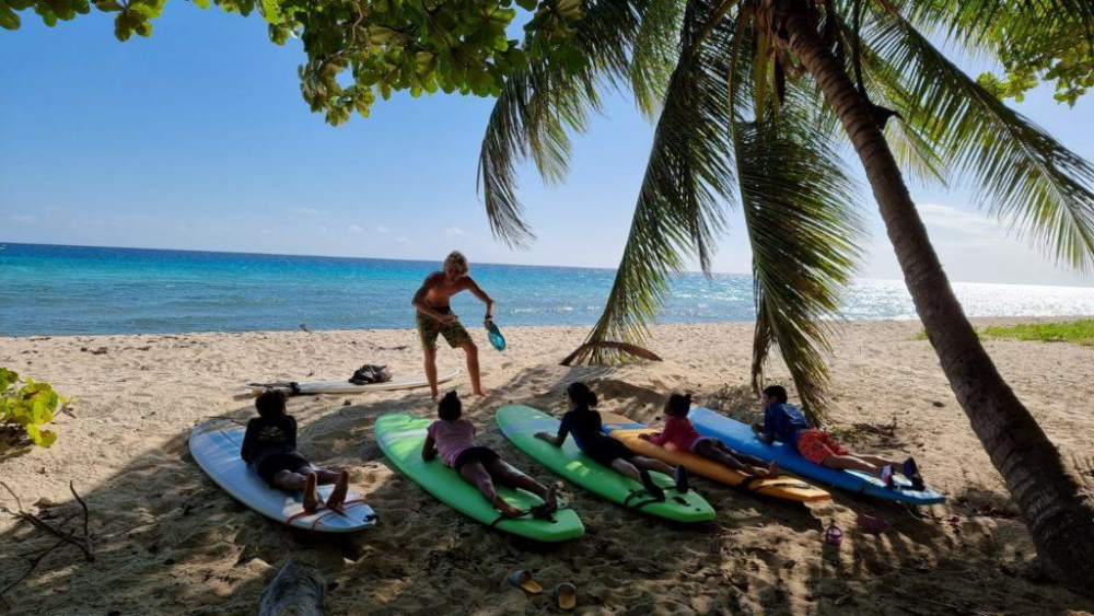 barbados surf school beaches