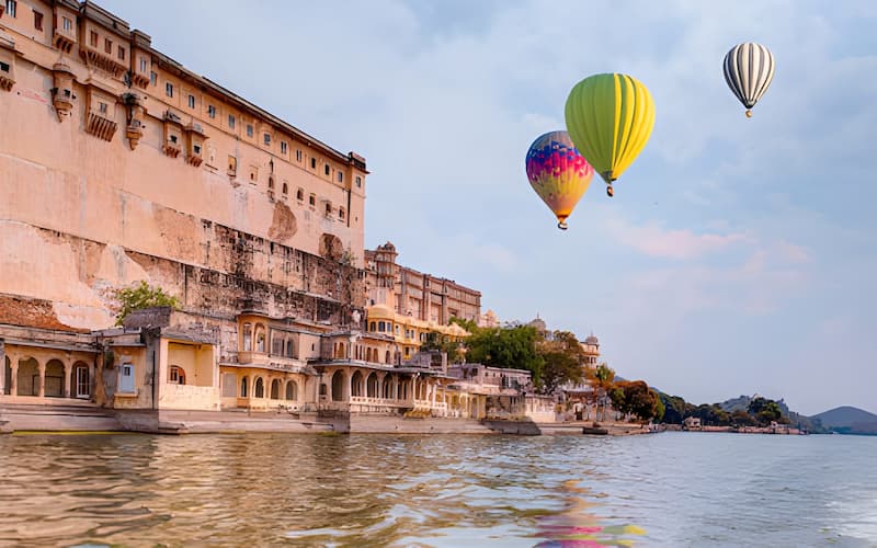 hot air balloon rides in rajasthan