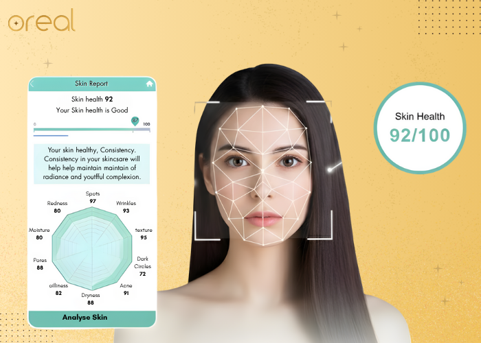 oreal face skin analysis