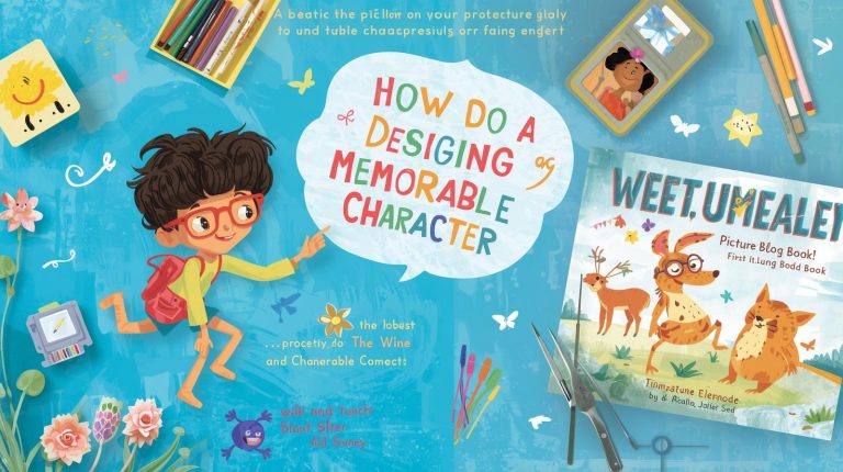 How to Design a Memorable Character for a Picture Book