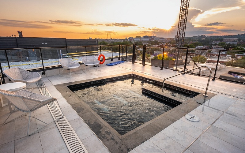 rooftop pools