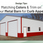 metal barn color and trim tips