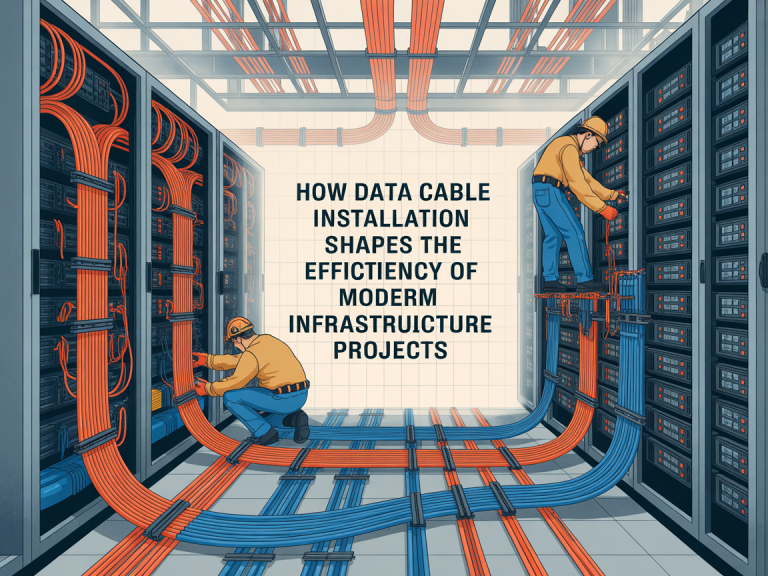 How Data Cable Installation Shapes the Efficiency of Modern Telecom Infrastructure Projects