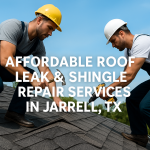 roof leak and shingle repair jarrell tx